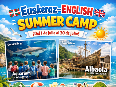 EUSKERAS-ENGLISH SUMMER CAMP
